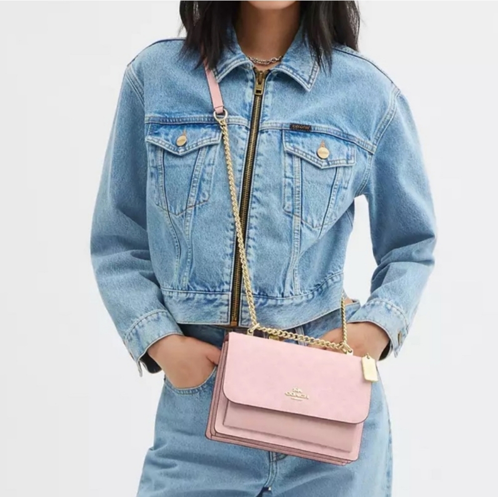 New! Coach Pink Klare Crossbody Bag